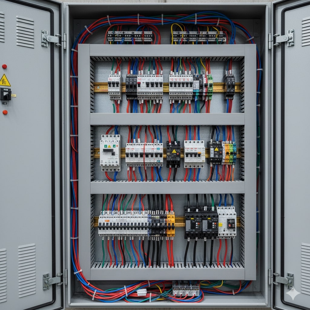 Electrical control panel 6
