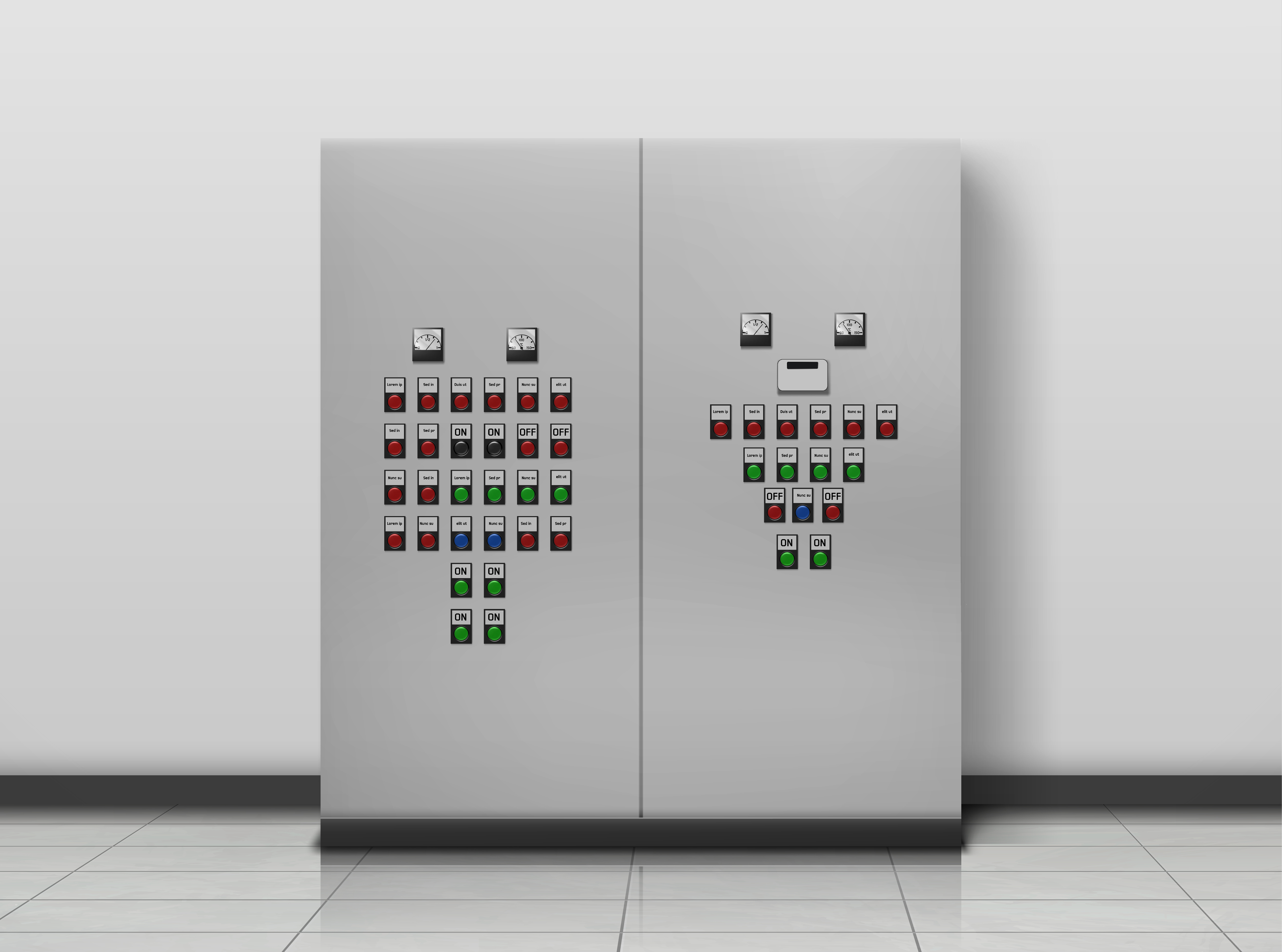 Electrical control panel 7